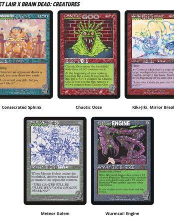 Secret Lair Drop Series  2024 : Inside An Elevator Superdrop: Secret Lair   Brain Dead: Creatures  Regular