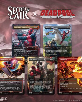 Secret Lair Drop Series  2025 : Secret Lair   Marvel   Deadpool  Regular