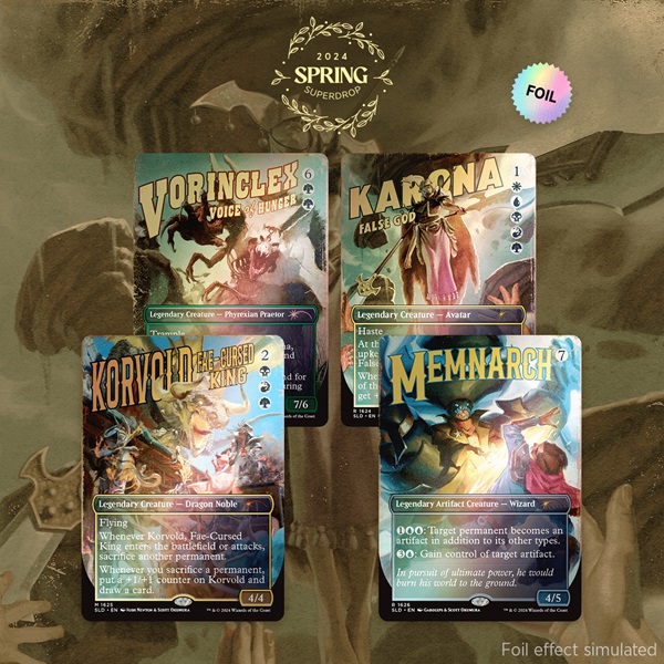 Secret Lair Drop Series  2024 : Spring Superdrop: Outlaw Anthology Vol   : Sinister Scoundrels  Foil