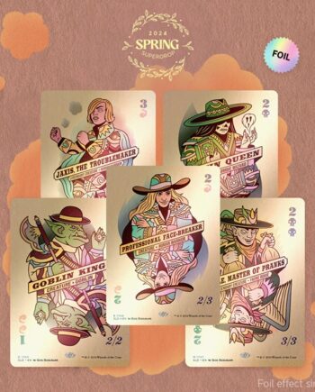 Secret Lair Drop Series  2024 : Spring Superdrop: Poker Faces  Foil