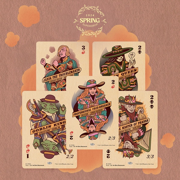 Secret Lair Drop Series  2024 : Spring Superdrop: Poker Faces  Regular