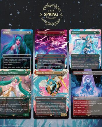 Secret Lair Drop Series  2024 : Spring Superdrop: Secret Lair   Hatsune Miku: Sakura Superstar English  Regular