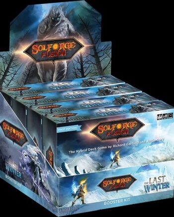 Solforge Fusion Hybrid Deck Game: The Last Winter Booster Kit Display    Kits