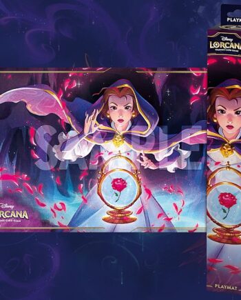 Spillem 195 165 Tte  Playmat  Disney Lorcana Tcg: Set   Shimmering Skies: Belle