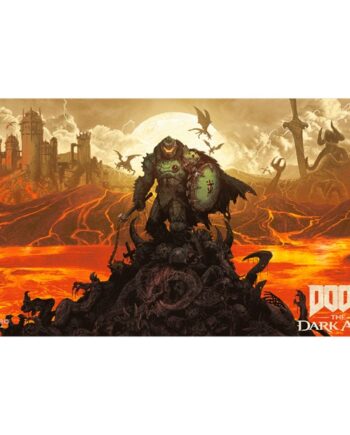 Spillem 195 165 Tte  Playmat  Doom The Dark Ages: Wrath Ultra Pro  16617