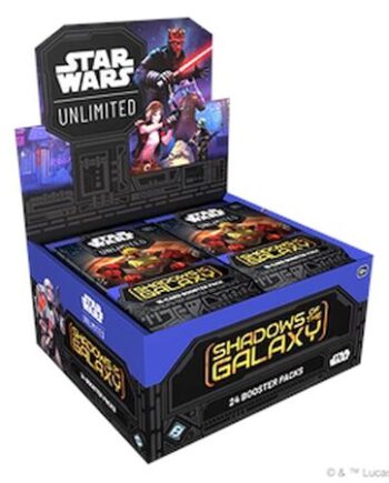 Star Wars: Unlimited Tcg Set  : Shadows Of The Galaxy Booster Display  Box Med 24 Packs