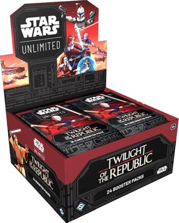 Star Wars: Unlimited Tcg Set  : Twilight Of The Republic Booster Display  Box Med 24 Packs