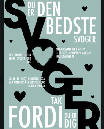 Svoger Plakat Personlig Plakat