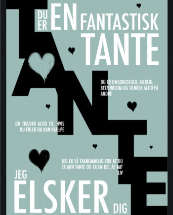 Tante Plakat Personlig Plakat