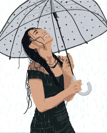 There Comes The Rain Af Birgit Thrane