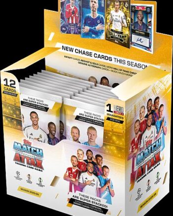Topps Match Attax Match Attax 2025 2026: Uefa Champions League  Booster Display  Box Med 32 Pakker