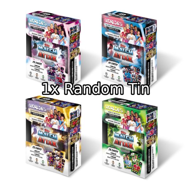 Topps Match Attax Match Attax 2025 2026: Uefa Champions League Booster Tin  29 Kort     Limited Edition