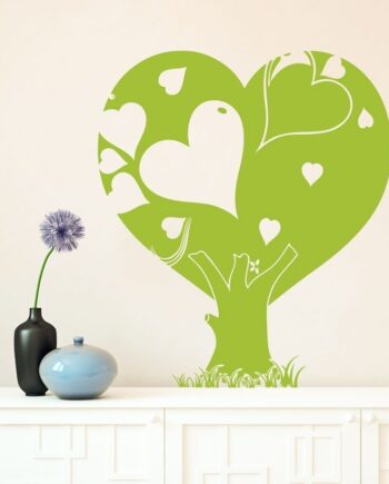 Tree Heart Wallsticker