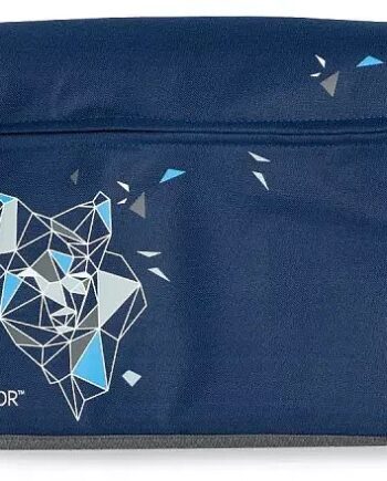 Twin Mirror Messenger Bag: Fractal Fox Gaya Entertainment