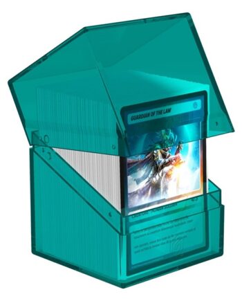 Ultimate Guard Boulder Deck Case  Deck Box  100  Standard Size Clear: Malachite
