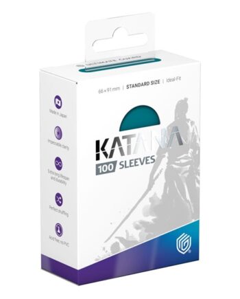 Ultimate Guard Katana Sleeves  Kortlommer  Standard Size Great Wave  100 Sleeves