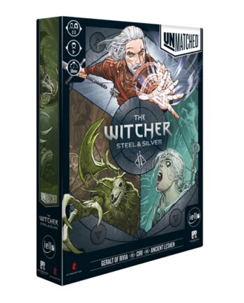 Unmatched: The Witcher Steel And Silver Board Game