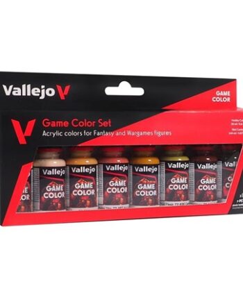 Vallejo Maling Game Color: Skin Tone Color Set    Colors  18ml