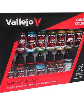 Vallejo Maling Game Color: Specialist Color Set 16 Colors 18ml