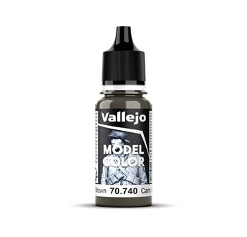 Vallejo Maling Model Color: Matt  117  Cam Middle Brown 18ml