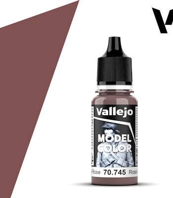 Vallejo Maling Model Color: Matt  011  Dark Rose 18ml