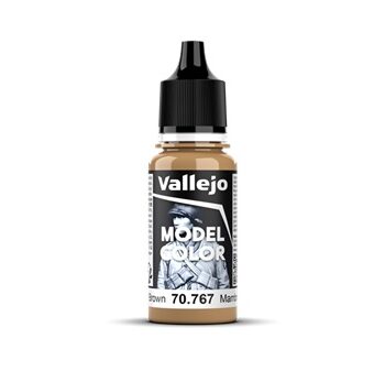 Vallejo Maling Model Color: Matt  138  Desert Brown 18ml