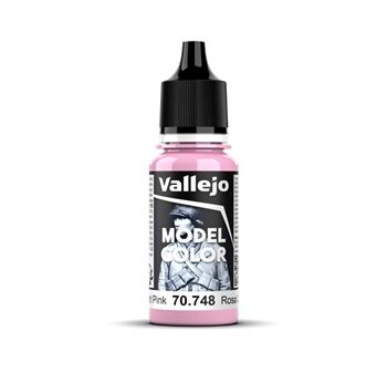 Vallejo Maling Model Color: Matt  042  Light Pink 18ml