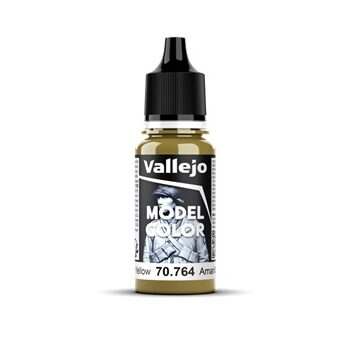 Vallejo Maling Model Color: Matt  125  Military Yellow 18ml