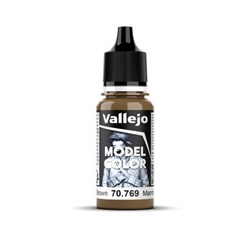 Vallejo Maling Model Color: Matt  148  Mustard Brown 18ml