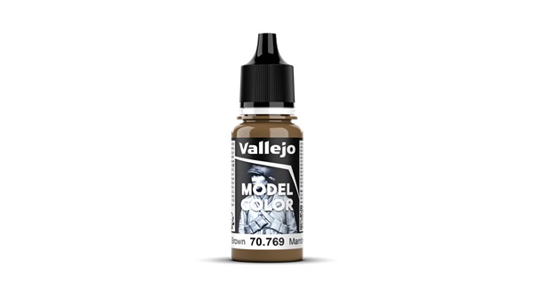 Vallejo Maling Model Color: Matt  148  Mustard Brown 18ml