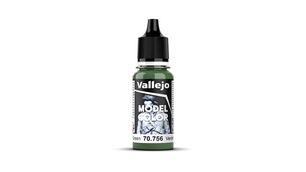 Vallejo Maling Model Color: Matt  077  Splinter Green 18ml