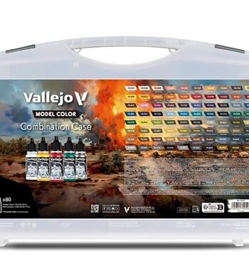 Vallejo Model Color: Combination Case  80 Colors