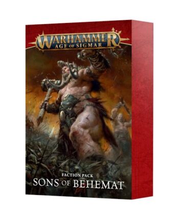 Warhammer: Age Of Sigmar  4th Edition  Faction Pack: Sons Of Behemat  2024  60050299030