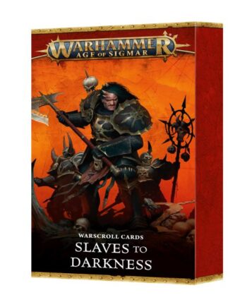 Warhammer: Age Of Sigmar  4th Edition  Warscroll Cards: Slaves To Darkness  2024  60050201005