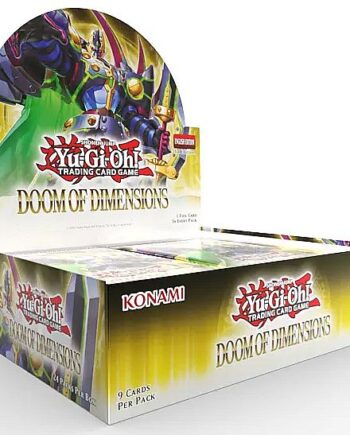 Yu-gi-oh  Booster Pakke Doom Of Dimensions Booster Display Box Med 24 Pakker