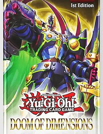 Yu-gi-oh  Booster Pakke Doom Of Dimensions Booster Pack