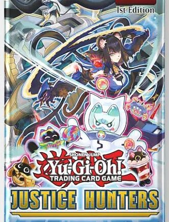 Yu-gi-oh  Booster Pakke Justice Hunters Booster Pack