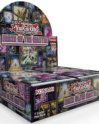 Yu-gi-oh  Booster Pakke Maze Of The Master Booster Display Box Med 24 Pakker