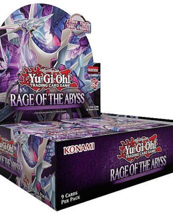Yu-gi-oh  Booster Pakke Rage Of The Abyss Booster Display Box Med 24 Pakker