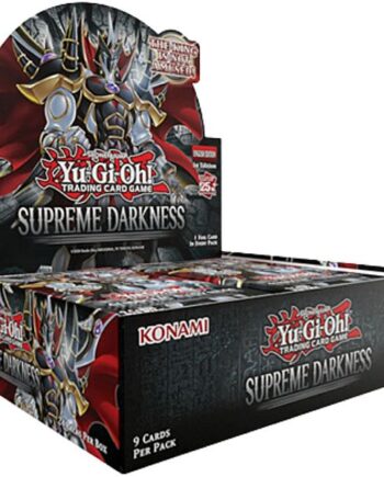 Yu-gi-oh  Booster Pakke Supreme Darkness Booster Display Box Med 24 Pakker