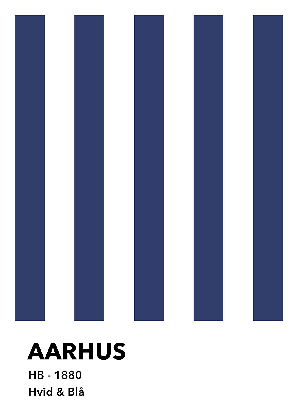Aarhus Hvid   Blå Af Olé Olé