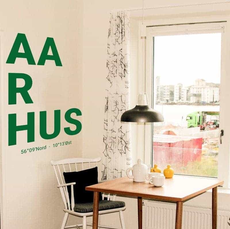 Aarhus Wallsticker