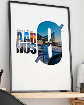 Aarhus  -byplakat Byens Bedste Liv 29     21 Cm  A4  Kr  199 -