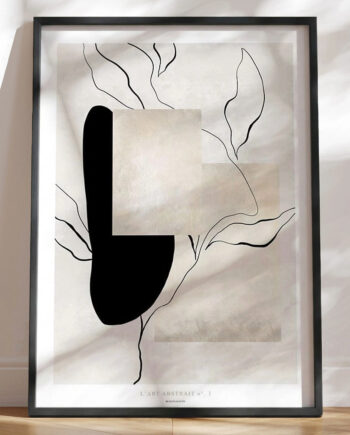 Abstrakt Kunstplakat No