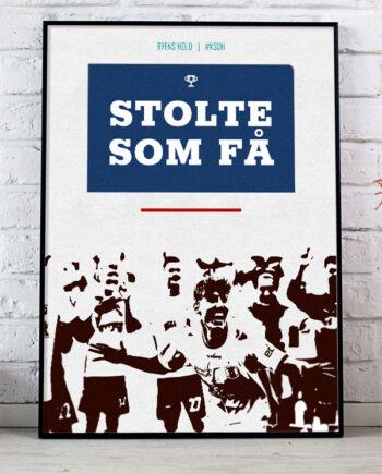 Agf-plakat Spillerjubel 21   29    A4  Kr  199 -