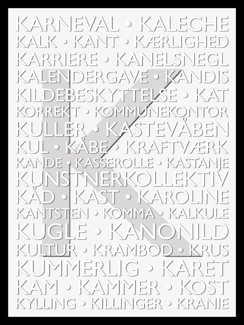 Alfabet Plakat