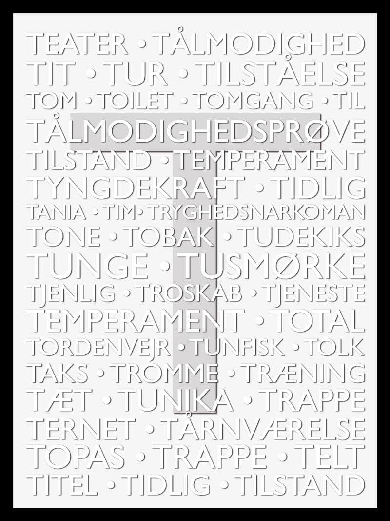 Alfabet Plakat
