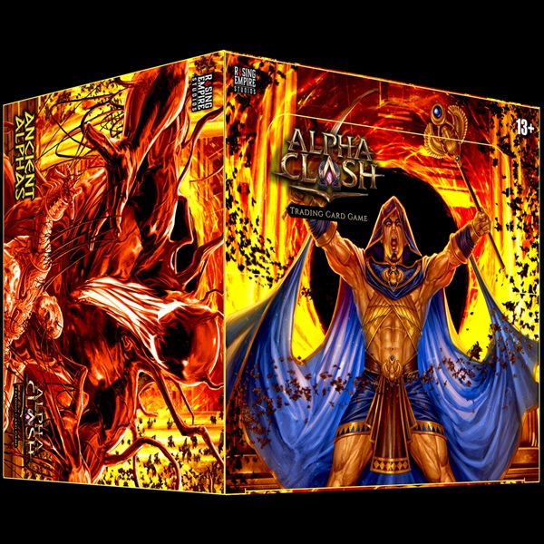 Alpha Clash Tcg: Ancient Alphas Booster Display Box Med 32 Pakker