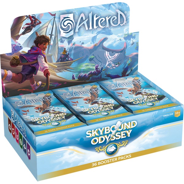 Altered Tcg: Skybound Odyssey Booster Box Display 36 Booster Packs