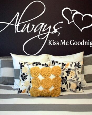Always Kiss Wallsticker